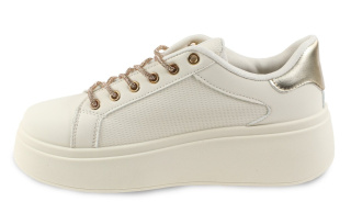Sneakersy damskie na platformie H2472-3 beż