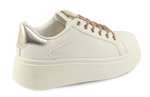 Sneakersy damskie na platformie H2472-3 beż Sneakersy damskie na platformie H2472-3 beż