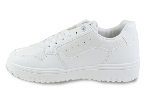 Sneakersy damskie na platformie McBraun PL23263 biały Sneakersy damskie na platformie McBraun PL23263 biały