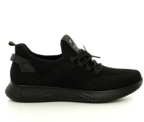 Sneakersy męskie News 21MN02-3634 czarne Sneakersy męskie News 21MN02-3634 czarne