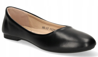 Baleriny damskie Evento 9BL02-1029 czarny