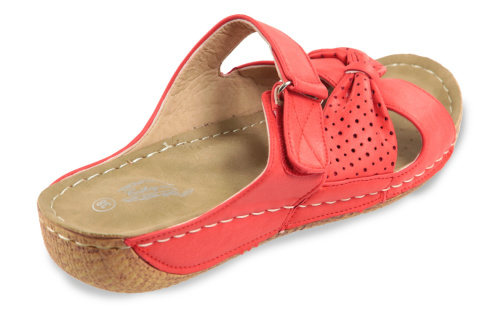 Klapki damskie 6099-5 czerwony Klapki damskie 6099-5 czerwony
