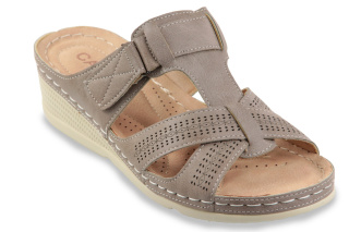 Klapki damskie Cabin 10694-7 khaki