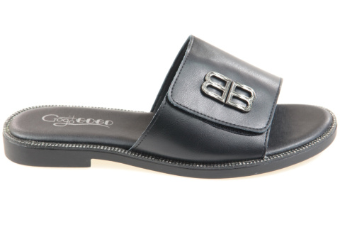Klapki damskie GoGo SG-906-1 czarny Klapki damskie GoGo SG-906-1 czarny
