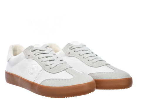 Sneakersy damskie BIG STAR RR274371 biało-szary Sneakersy damskie BIG STAR RR274371 biało-szary