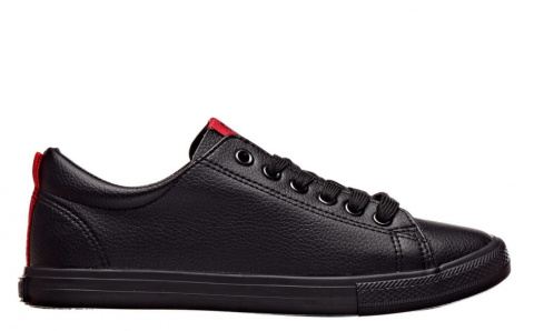 Sneakersy damskie czarne BIG STAR DD274687 Sneakersy damskie czarne BIG STAR DD274687