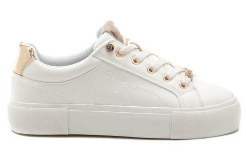 Sneakersy damskie na platformie Big star NN274211 biały Sneakersy damskie na platformie Big star NN274211 biały