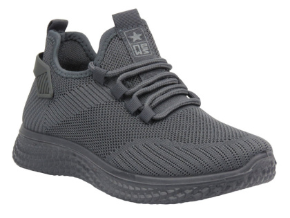 Sneakersy młodzieżowe News 21TX02-3634 szary