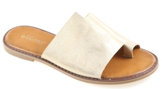 Klapki damskie Evento 22SD35-4586 lt. gold