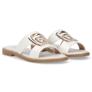 Klapki damskie Filippo DK3703/22 WH biały