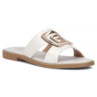 Klapki damskie Filippo DK3703/22 WH biały