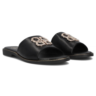 Klapki damskie Filippo DK6905/25 BK czarny