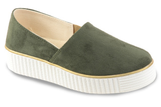 Damskie obuwie sportowe D267960 zielony