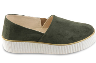 Damskie obuwie sportowe D267960 zielony