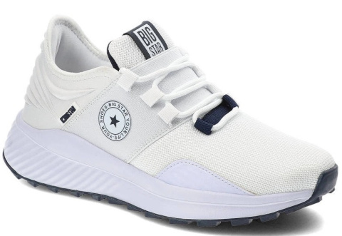 Sneakersy damskie MEMORY FOAM SYSTEM BIG STAR LL274A017 biały Sneakersy damskie MEMORY FOAM SYSTEM BIG STAR LL274A017 biały