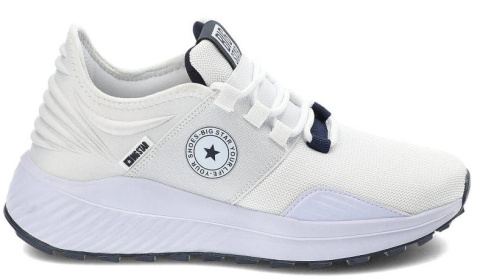 Sneakersy damskie MEMORY FOAM SYSTEM BIG STAR LL274A017 biały Sneakersy damskie MEMORY FOAM SYSTEM BIG STAR LL274A017 biały