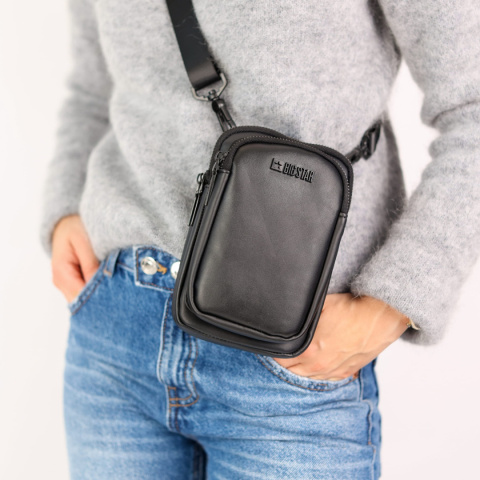 Torebka damska Big Star Shoes czarna KK574068 czarna