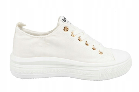 Trampki damskie na masywnej podeszwie Lee Cooper LCW-24-44-2462 biały Trampki damskie na masywnej podeszwie Lee Cooper LCW-24-44-2462 biały