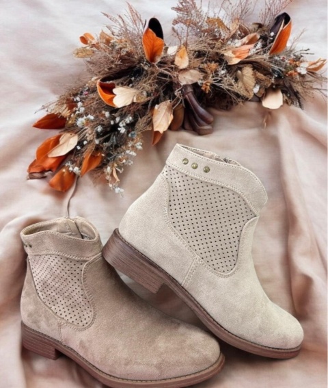 Botki damskie Cabin H2430-2 khaki