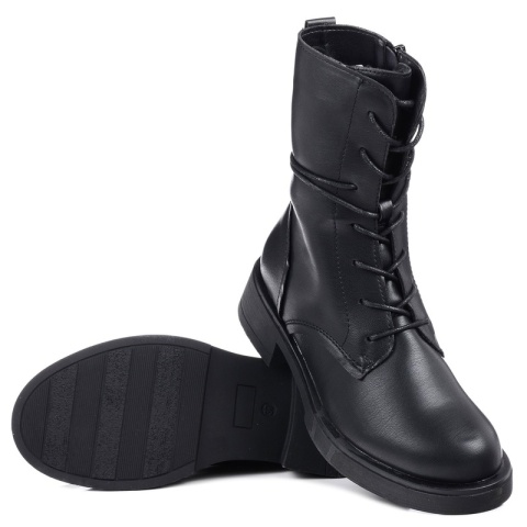 Botki damskie Evento 24BT35-7863 czarny