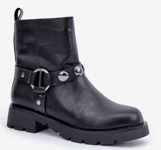 Botki damskie Evento 24BT35-7856 czarny