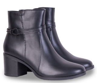 Botki damskie Evento 24BT43-7485 czarny