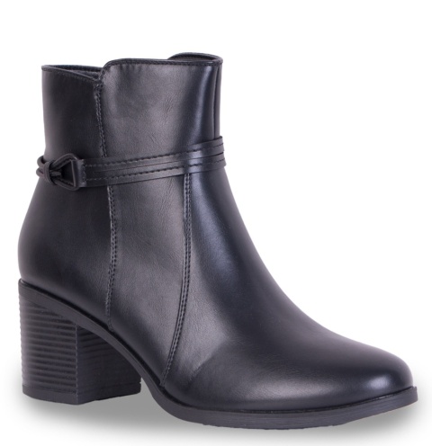 Botki damskie Evento 24BT43-7485 czarny