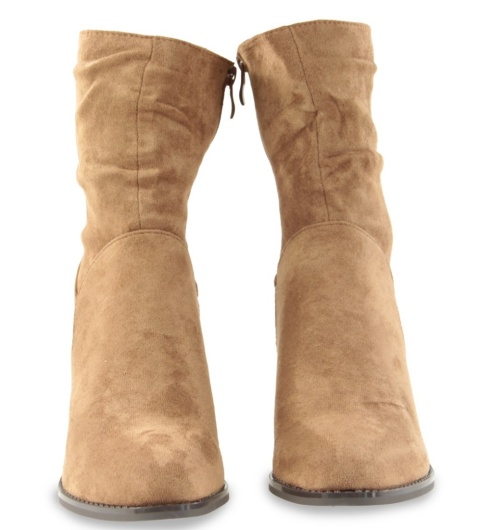 Botki damskie M. Daszyński MR.2337-9 brąz