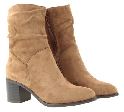 Botki damskie M. Daszyński MR.2337-9 brąz