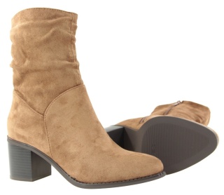 Botki damskie M. Daszyński MR.2337-9 brąz