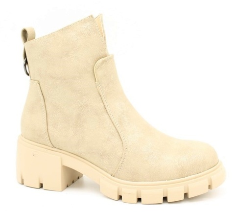 Botki damskie M. Daszyński MR2038-32 złoty