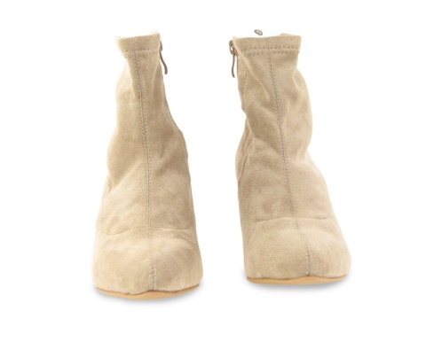 Botki damskie M. Daszyński MR2252-4 beż