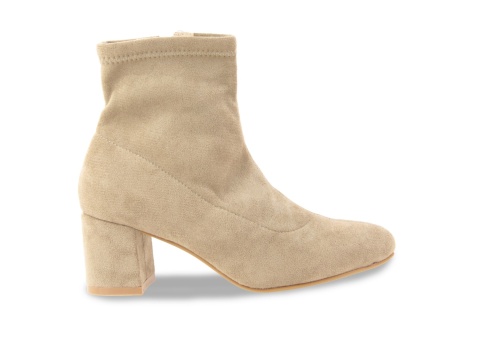 Botki damskie M. Daszyński MR2252-4 beż