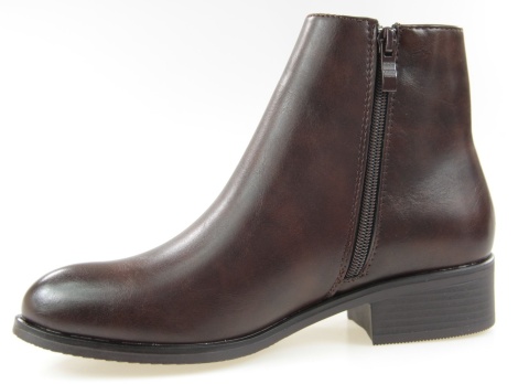 Botki damskie M. Daszyński MR2458-3 brąz