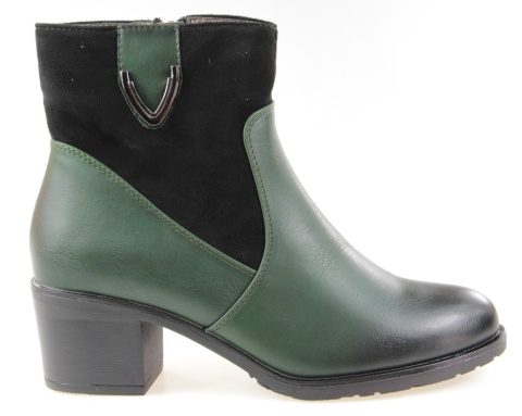 Botki damskie M. Daszyński SA128-39 zielony