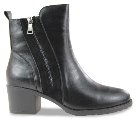 Botki damskie M. Daszyński SA128-52 czarny