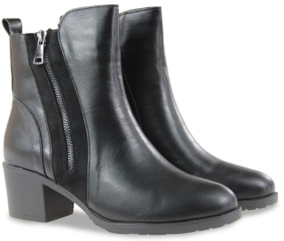 Botki damskie M. Daszyński SA128-52 czarny