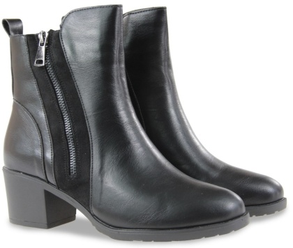 Botki damskie M. Daszyński SA128-52 czarny