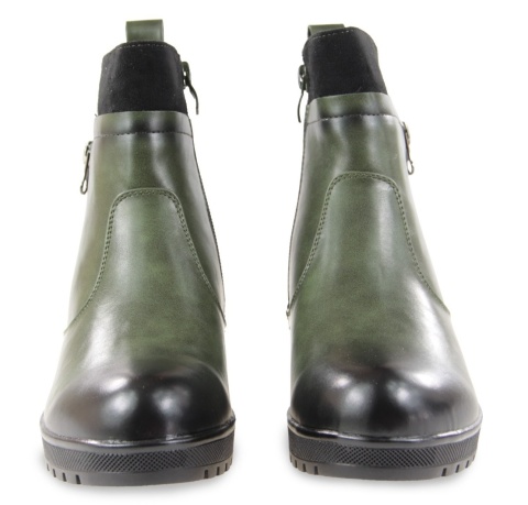 Botki damskie M.Daszyński SA207-3 zielony