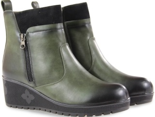 Botki damskie M.Daszyński SA207-3 zielony