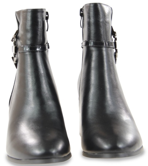 Botki damskie M. Daszyński SA217-13 czarny