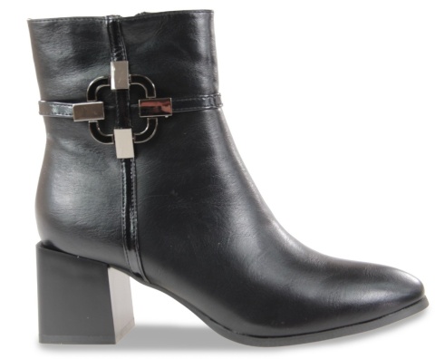 Botki damskie M. Daszyński SA217-13 czarny