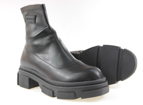 Botki damskie MR2127-19 czarny