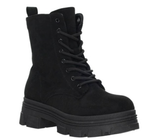 Botki damskie News 24BT26-7917 czarny