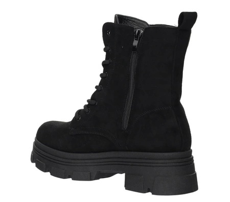 Botki damskie News 24BT26-7917 czarny