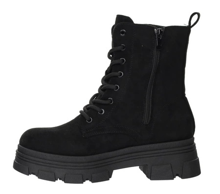Botki damskie News 24BT26-7917 czarny
