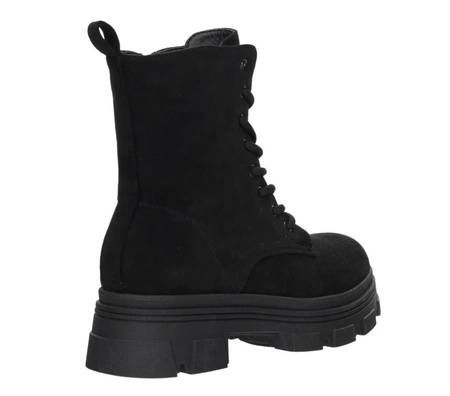 Botki damskie News 24BT26-7917 czarny