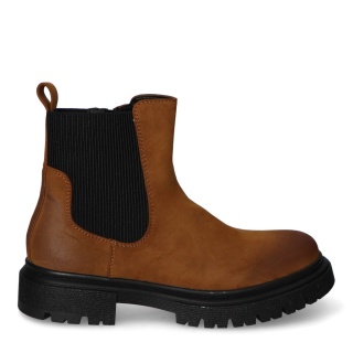 Botki damskie News 24BT35-7426 brąz