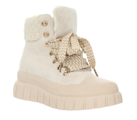 Botki damskie Evento 24BT26-7929 beż