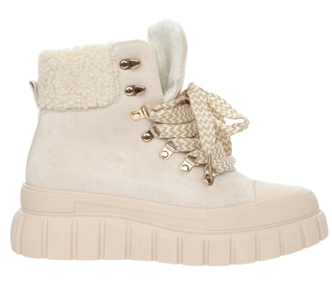 Botki damskie Evento 24BT26-7929 beż